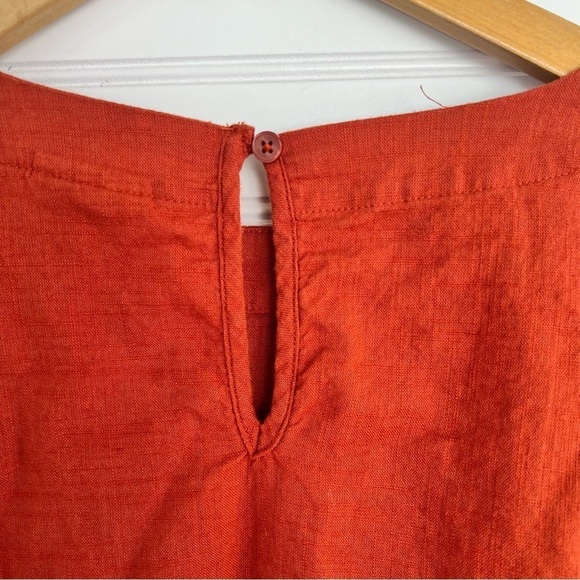 A.n.a long sleeve ruffle blouse Size Large - Picture 6 of 9